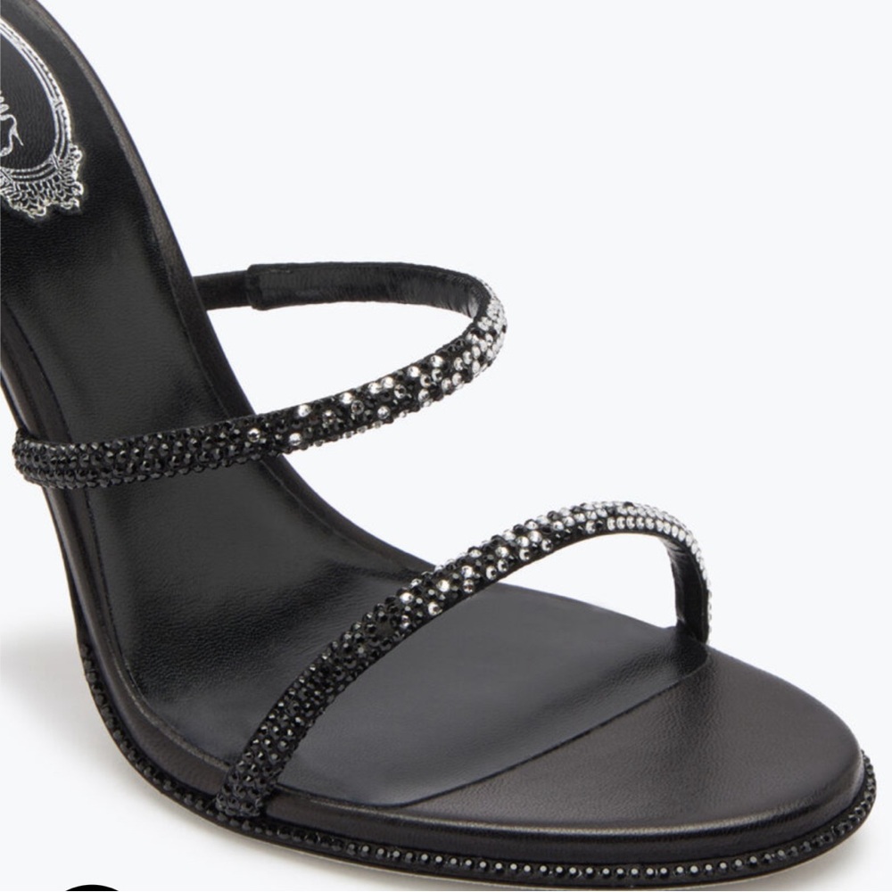 Black wrap around Sandals